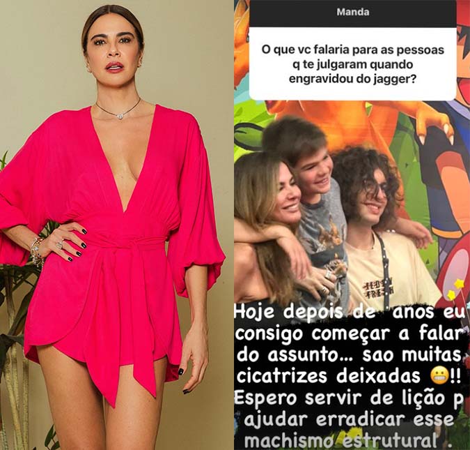 Luciana Gimenez desabafa sobre julgamentos que sofreu quando engravidou de filho de Mick Jagger: <i>São muitas cicatrizes deixadas</i>