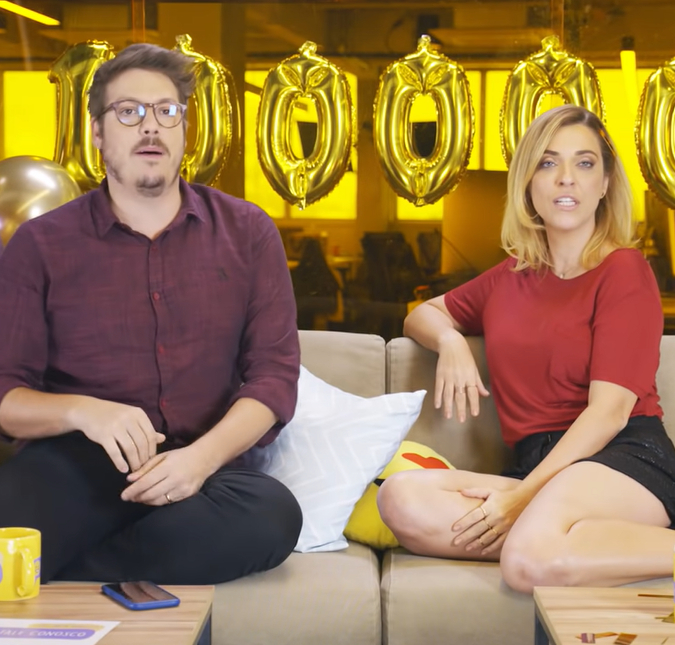 Fábio Porchat e Júlia Rabello postam video brincando com Fernanda Lima e Rodrigo Hilbert, veja!