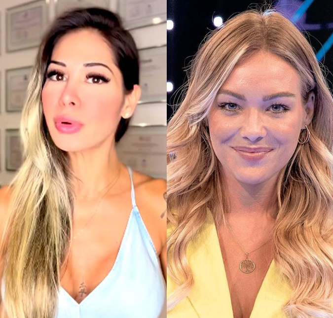 Maíra Cardi rebate comentário de Bárbara Heck sobre Arthur Aguiar e dispara: <i>Você falava mal de todo mundo</i>