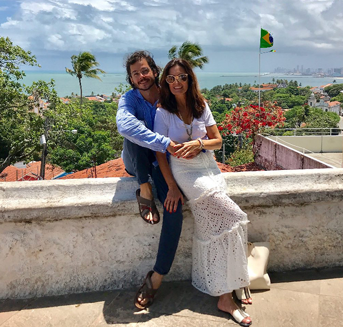 Fátima Bernardes relembra viagens a Recife e Olinda com Túlio Gadêlha: <i>Obrigada, meu amor, por tornar cada momento especial</i>
