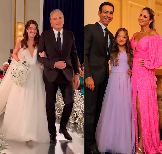 No dia 12 de março de 2022, ele reuniu a família para casar Luiza Justus com Stephan Panico no luxuoso hotel Belmond Copacabana Palace, no Rio de Janeiro. Para completar a cerimônia, Rafaela Justus, sua filha com a ex-esposa Ticiane Pinheiro, foi a daminha de honra da irmã. Todo elegante de terno preto, César Tralli, atual esposo da apresentadora, também esteve presente no casório. Fofos, né?!