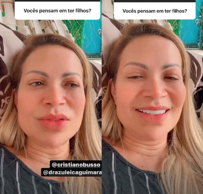 Solange Almeida conta que pretende se tornar mãe novamente: <i>Ansiosa</i>