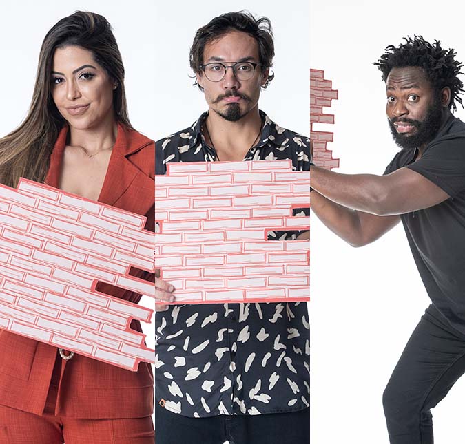 Laís, Eliezer e Douglas Silva estão no paredão da semana no <i>BBB22</i>!