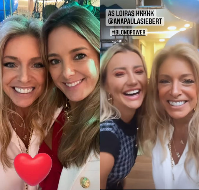 Festa de aniversário reúne atual e ex-mulheres de Roberto Justus