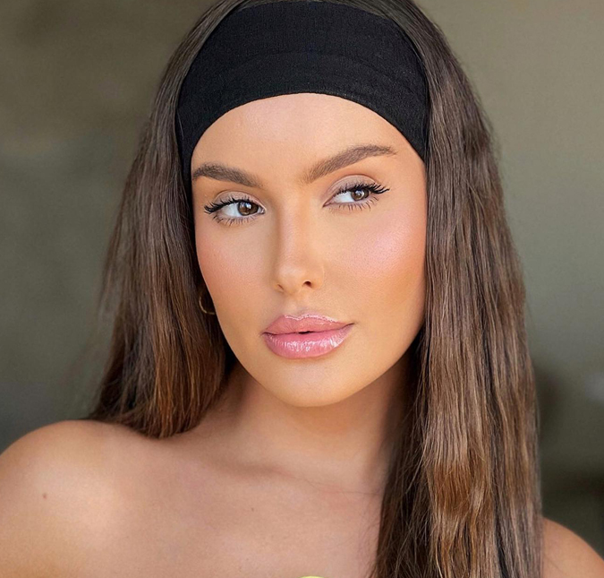 Thais Braz abre o jogo sobre cirurgia para diminuir testa e revela: -<i>Desde criança me incomodava</i>
