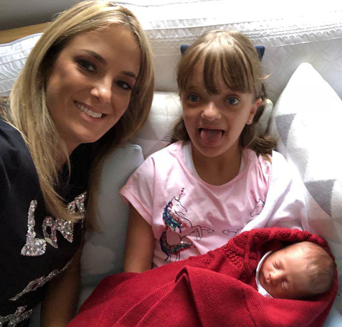 Rafaella Justus compartilha foto com sobrinho e relembra dia em que se tornou tia: <i>Estava com o coração explodindo de amor</i>