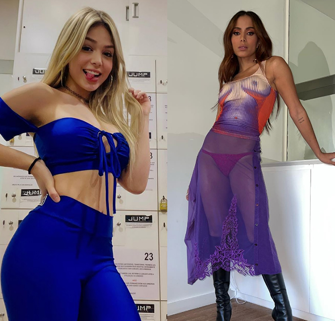 MC Melody deixa recadinho em <i>live</i> de Anitta: <i>Serei a próxima</i>