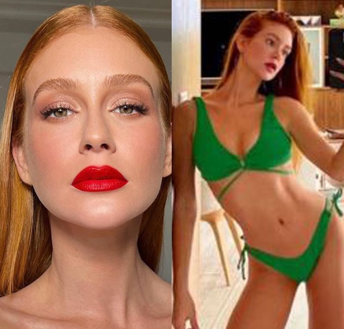Marina Ruy Barbosa apostou em um lindo biquíni na cor verde e ostentou o seu corpão em um lindo clique em frente ao espelho. A atriz, vale pontuar, está no Rio de Janeiro para lançar a sua loja de roupas. Marina Ruy Barbosa apostou em um lindo biquíni na cor verde e ostentou o seu corpão em um lindo clique em frente ao espelho. A atriz, vale pontuar, está no Rio de Janeiro para lançar a sua loja de roupas.