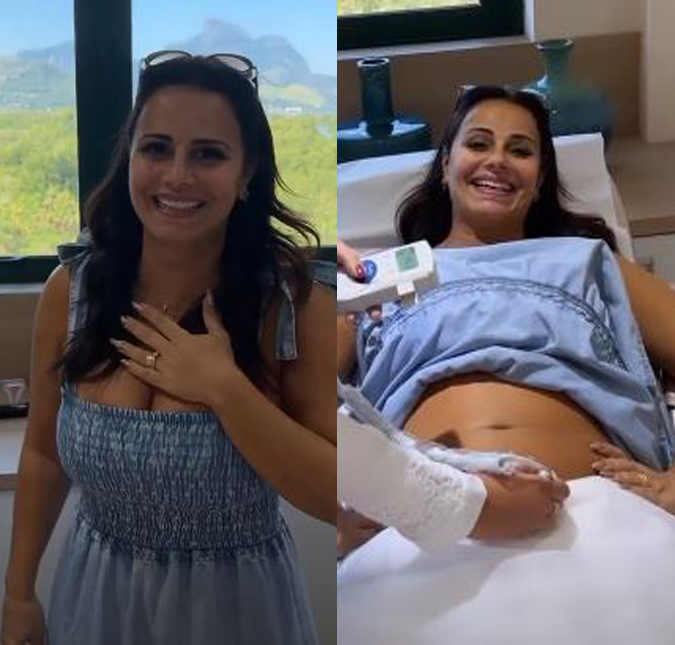 Grávida de quatro meses, Viviane Araújo revela quantos quilos já ganhou: <i>Nunca pesei isso na minha vida</i>
