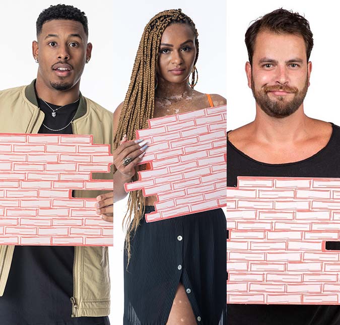 Paulo André, Natália e Gustavo são os novos emparedados do <i>BBB22</i>!