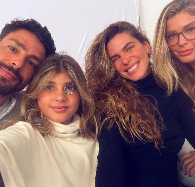 Sofia é fruto do casamento de Cauã e Grazi