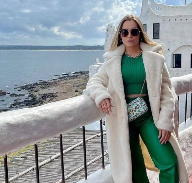 A atriz está namorando o vereador Felipe Becari