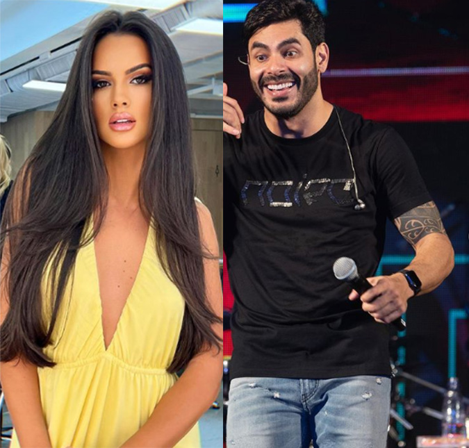 Só amigos? Aiane Freitas é vista com camiseta de Rodolffo