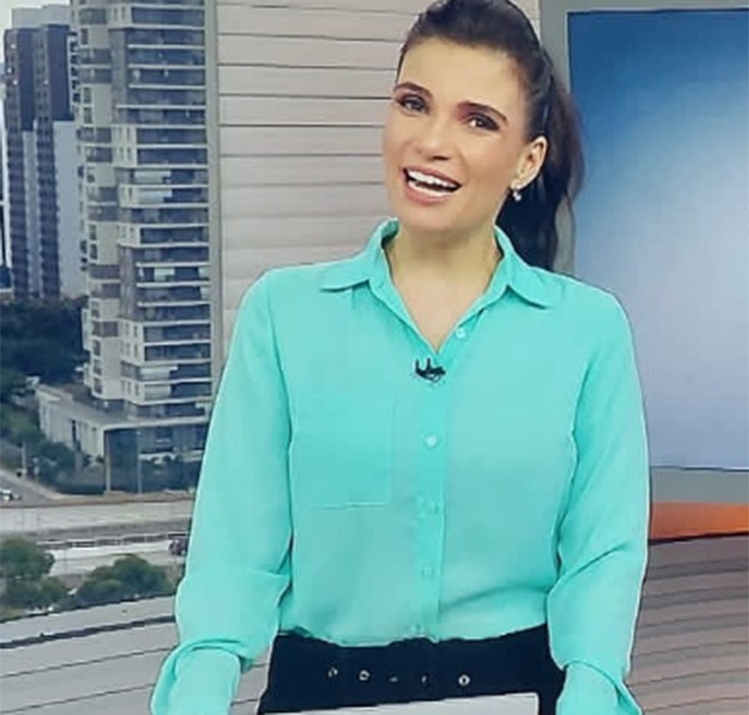 Nova apresentadora estreia em programação da <i>Globo</i> em São Paulo
