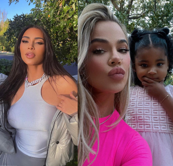 Kim e Khloé Kardashian causam climão ao passar na frente em filas de parque da <I>Disney</i>
