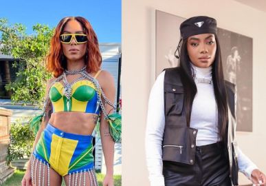 Ludmilla causa na <I>web</i> ao comentar participação de Anitta no <I>Coachella</i>