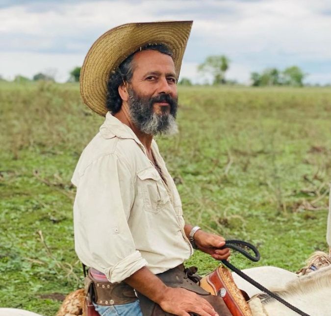 Marcos Palmeira fala sobre participar novamente de Pantanal: -Possibilidade de fazer um mergulho mais profundo na obra Dessa vez ele interpreta o personagem José Leôncio