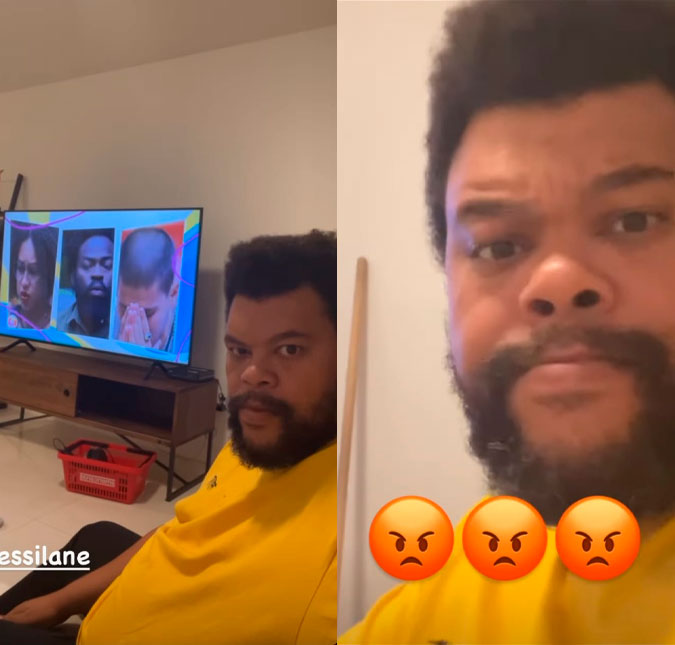 Indignado com a eliminação de Jessi do <i>BBB22</i>, Babu Santana torce para Douglas Silva: <i>O que o Eli está fazendo ali?</i>