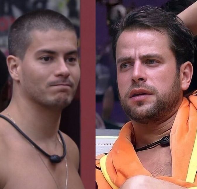 Gustavo demorou um pouco para se estalecer no grupo, principalmente por causa de seu romance com Laís. Por isso, um pouco antes de tudo se acertar entre eles, o brother entrou em uma intriga com Arthur Aguiar por causa de Lucas. Na época, o assunto na casa era a polêmica envolvendo o estudante de medicina ter acreditado que poderia ser uma opção de voto para o grupo Disney. A informação teria saído da boca de Arthur, que negou que tenha falado dessa forma. Indignado, Gustavo tomou as dores de Lucas e foi tirar satisfação com o ator. Você lembra dessa?