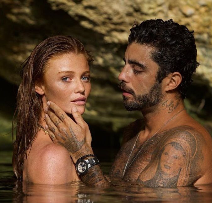 A modelo participou do Encontro desta sexta feira, dia 22