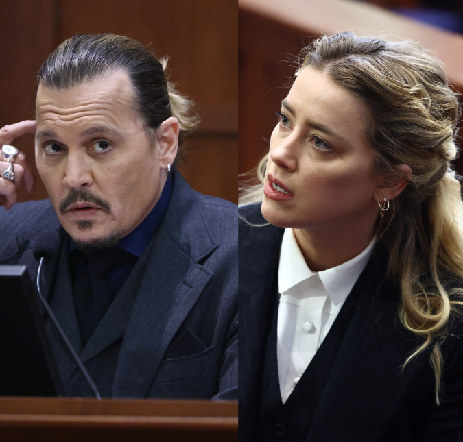 Autorretrato que Johnny Depp desenhou durante julgamento com Amber Heard está à venda por mais de 13 mil reais