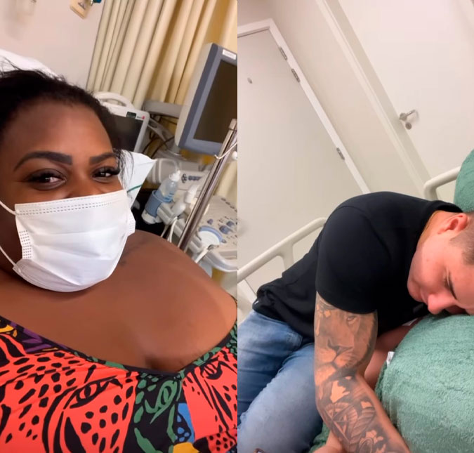 Após sentir fortes dores no tórax, Jojo Todynho é levada a hospital e brinca com marido: -<i>Na saúde e na doença</i>