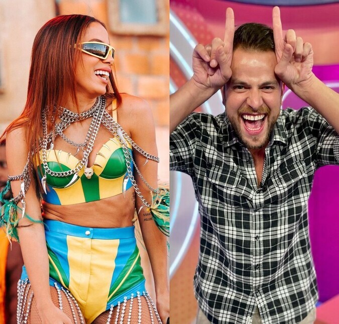 Anitta descobre que levou fora de Gustavo por causa de Laís e comenta: <i>Achei fofo</i>