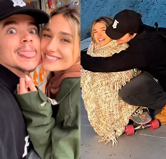 em Nova York e aproveitaram para celebrar 11 meses de casamento. Nas redes sociais, os pombinhos apareceram abraçadinhos na Big Apple. 11 meses casada com você! Você me faz tão feliz! Agradeço a Deus todos os dias por ter você ao meu lado, escreveu Meneghel. Já o cantor disparou: 11 meses casado com você. 11 meses sendo o homem mais feliz da TERRA. Te amo. em Nova York e aproveitaram para celebrar 11 meses de casamento. Nas redes sociais, os pombinhos apareceram abraçadinhos na Big Apple. 11 meses casada com você! Você me faz tão feliz! Agradeço a Deus todos os dias por ter você ao meu lado, escreveu Meneghel. Já o cantor disparou: 11 meses casado com você. 11 meses sendo o homem mais feliz da TERRA. Te amo.