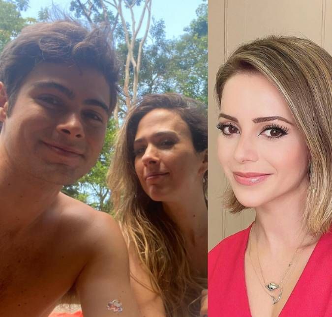 Tatá Werneck brinca com Rafael Vitti após ver novo namoro de Fernanda Souza: Trocaria o Rafa pela Sandy Nas redes sociais, a atriz também comentou sobre a sua participação no desfile da São Clemente em homenagem a Paulo Gustavo