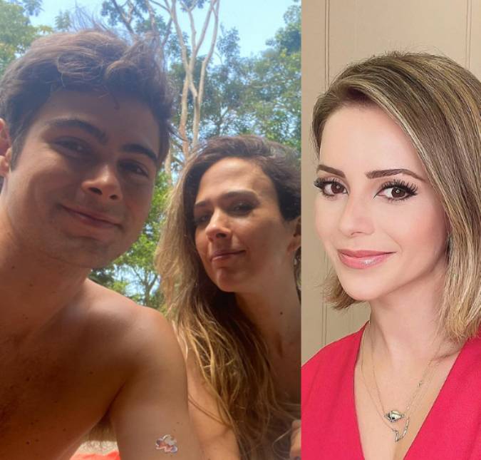 Tatá Werneck brinca com Rafael Vitti após ver novo namoro de Fernanda Souza: <i>Trocaria o Rafa pela Sandy</i>