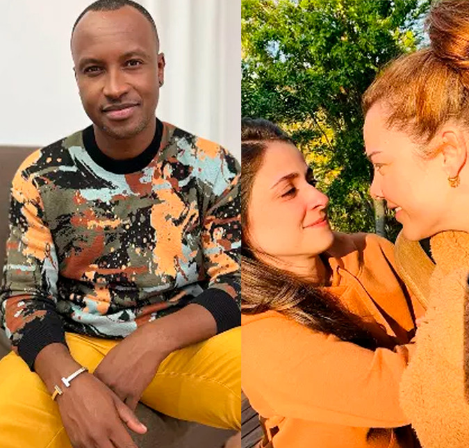 Thiaguinho parabeniza Fernanda Souza pelo novo namoro com Eduarda Porto: <I>Amor é pra sentir, não pra entender</i>