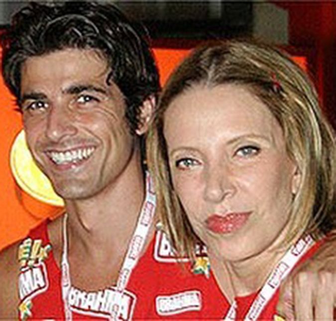 Marília Gabriela se despede do Carnaval com foto antiga ao lado de Reynaldo Gianecchini, veja Os dois foram casados entre 1999 e 2006