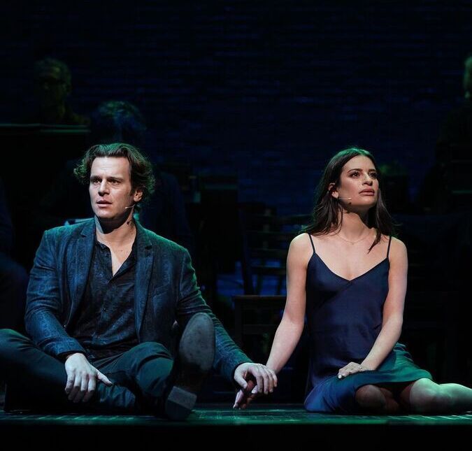 Os dois trabalharam juntos na série teen Glee