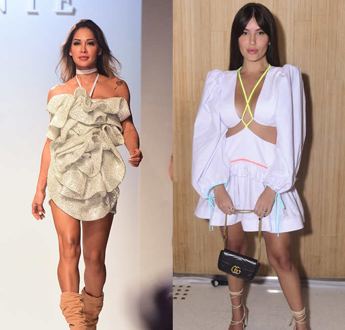 Maíra Cardi, Thais Braz, Shantal Verdelho marcam presença no desfile de Eduardo Amarante em São Paulo