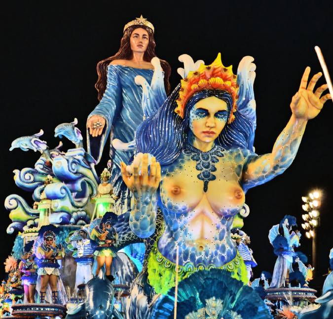 Mesmo sem Viviane Araújo, <I>Mancha Verde</i> é a campeã do Carnaval de São Paulo
