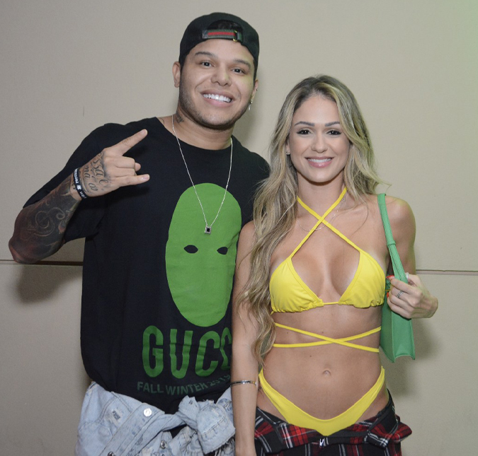 A fila andou? Tierry chega acompanhado na festa de aniversário da cantora Ludmilla