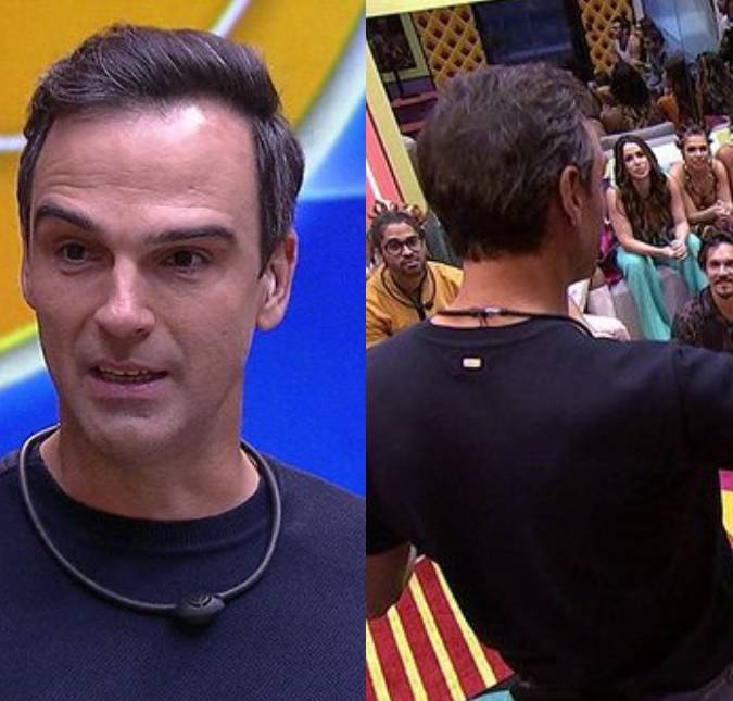 Tadeu Schmidt entra na casa do <I>BBB22</i> no <I>BBB Dia 101</i>; veja!