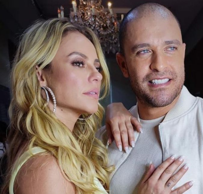 Diogo Nogueira comemora aniversário e se declara para Paolla Oliveira: Meu grande amor O cantor completou 41 anos de idade na última terça feira, 26 de abril