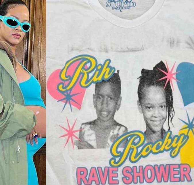 Após polêmicas e prisão de A$AP Rocky , Rihanna faz chá de bebê com tema diferente e lembrancinhas surpreendem, confira! O evento ocorreu em um estúdio em Hollywood