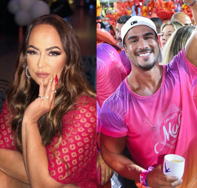 Nadine Gonçalves, mãe de Neymar Jr., está com novo <I>affair</i> que conheceu na Sapucaí