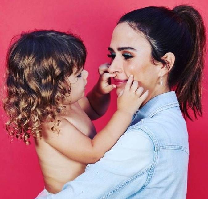 A filha da apresentadora tem dois anos de idade