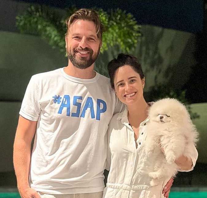 A atriz está à espera do primeiro filho