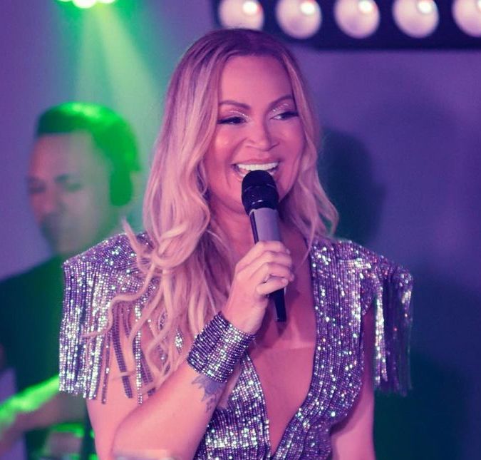 A cantora passou por um susto