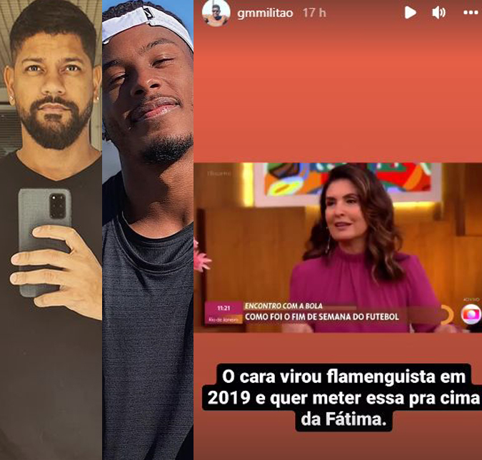 Guilherme Militão, marido de Viviane Araújo, dá alfinetada em Paulo André: <i>Quer meter essa</i>