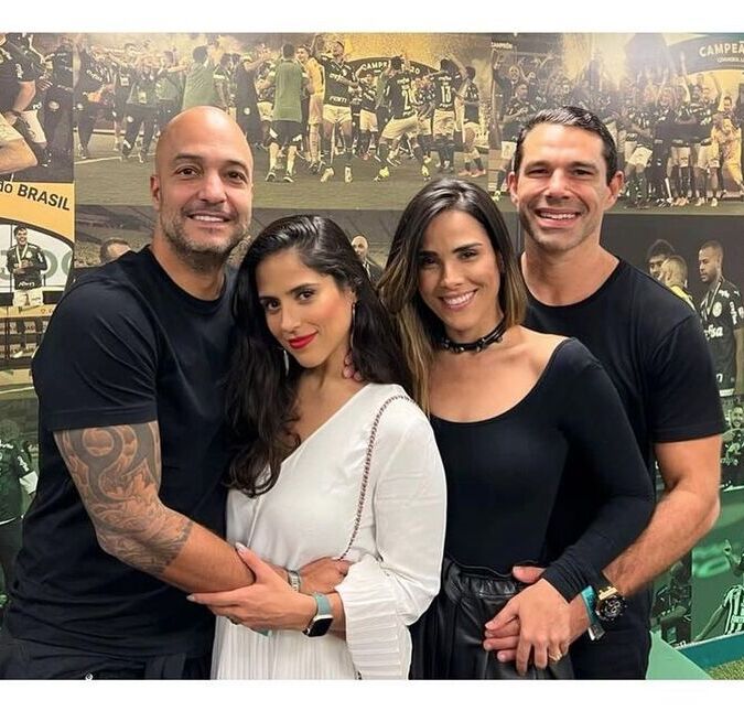 Após Wanessa anunciar separação, Camilla Camargo compartilha clique da irmã e do ex-cunhado: <i>Sempre</i>