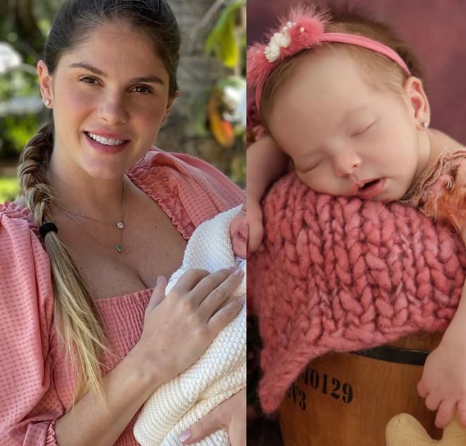 Bárbara Evans não postou em suas redes sociais que fez um verdadeiro festão para a filha Ayla, de apenas um mês de vida. Mas a bonitona fez questão de compartilhar em comemoração ao mesversário um ensaio fotográfico que a pequena já fez e se derreteu na legenda da publicação: Hoje meu amor completa um mês. Um mês que descobri o maior amor do mundo, o bem mais precioso enviado por Deus. Meu amor, você não imagina o quanto te amo e o quanto você foi desejada. Todas as vezes que eu olho para o seu rostinho, meu coração aperta de tanto amor. Você veio para completar a nossa família!! Me sinto REALIZADA com você ao meu lado. Muita saúde meu amorzinho!! Nós te amamos demais. Bárbara Evans não postou em suas redes sociais que fez um verdadeiro festão para a filha Ayla, de apenas um mês de vida. Mas a bonitona fez questão de compartilhar em comemoração ao mesversário um ensaio fotográfico que a pequena já fez e se derreteu na legenda da publicação: Hoje meu amor completa um mês. Um mês que descobri o maior amor do mundo, o bem mais precioso enviado por Deus. Meu amor, você não imagina o quanto te amo e o quanto você foi desejada. Todas as vezes que eu olho para o seu rostinho, meu coração aperta de tanto amor. Você veio para completar a nossa família!! Me sinto REALIZADA com você ao meu lado. Muita saúde meu amorzinho!! Nós te amamos demais.