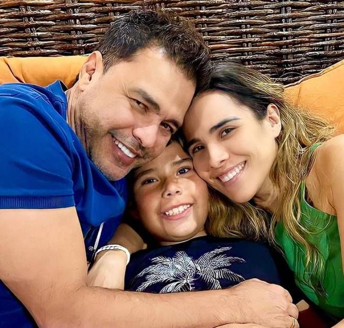 Quem contou sobre o momento pai e filha da dupla foi Graciele Lacerda, a esposa do cantor