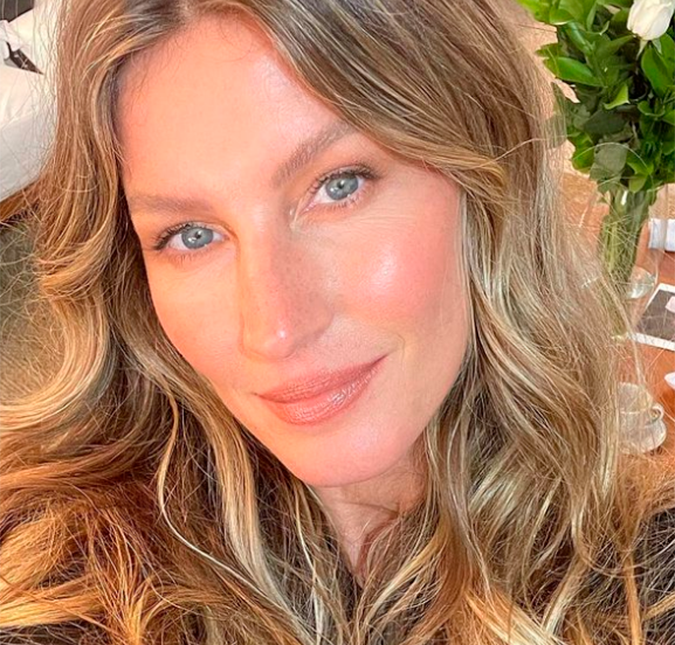 Gisele Bündchen aparece dançando nos bastidores do ensaio fotográfico e vídeo viraliza; veja!