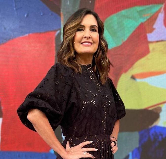 A apresentadora compartilhou um clique nas redes sociais