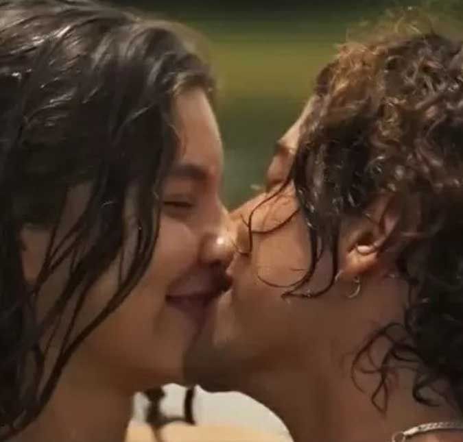 O primeiro beijo de Juma rendeu muito assunto entre os fãs da novela
